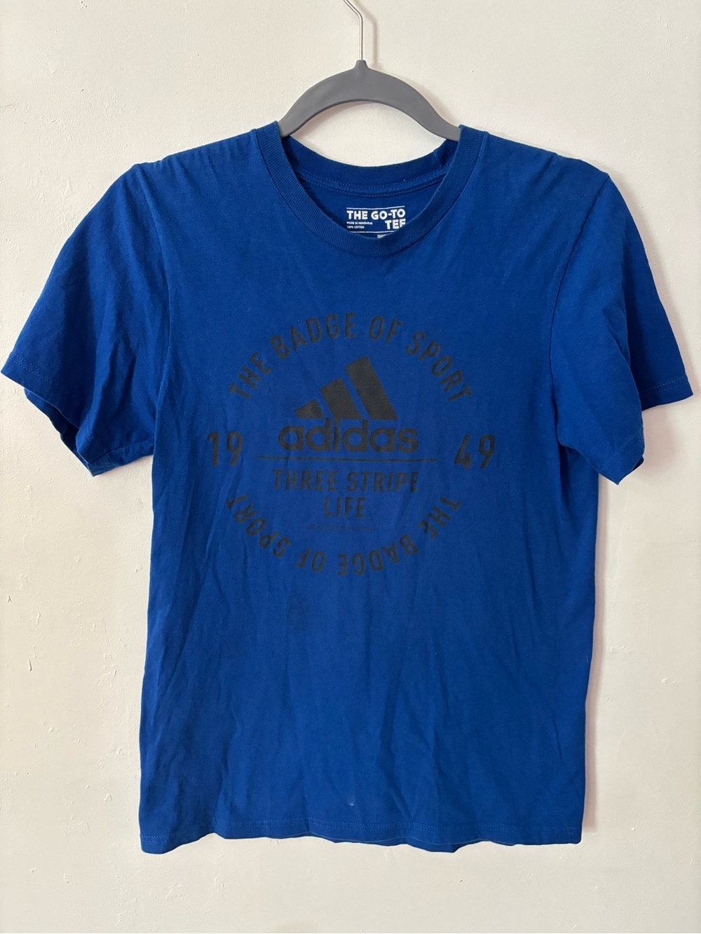 Adidas Blue T-Shirt